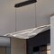 Nuvo Geneva, 46 Inch LED Island Pendant, Matte Black, Silk Screened Acrylic Lens 62/2023 - alternate 2